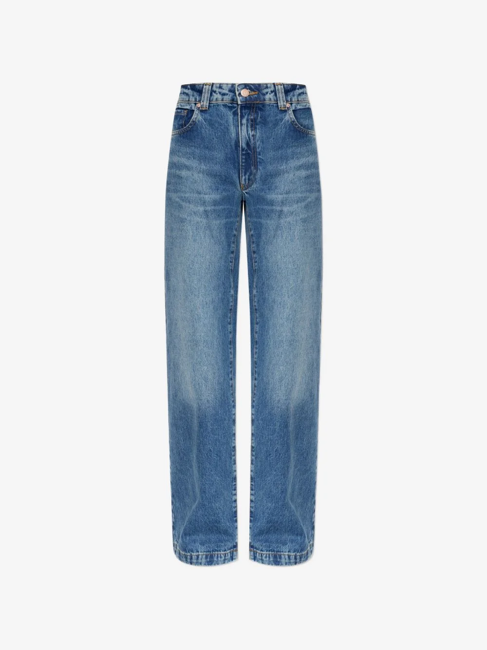 J4J logo-patch wide-leg jeans - 1