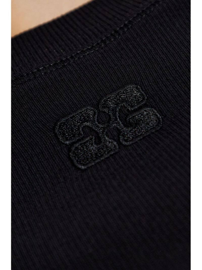 logo-patch dress 5