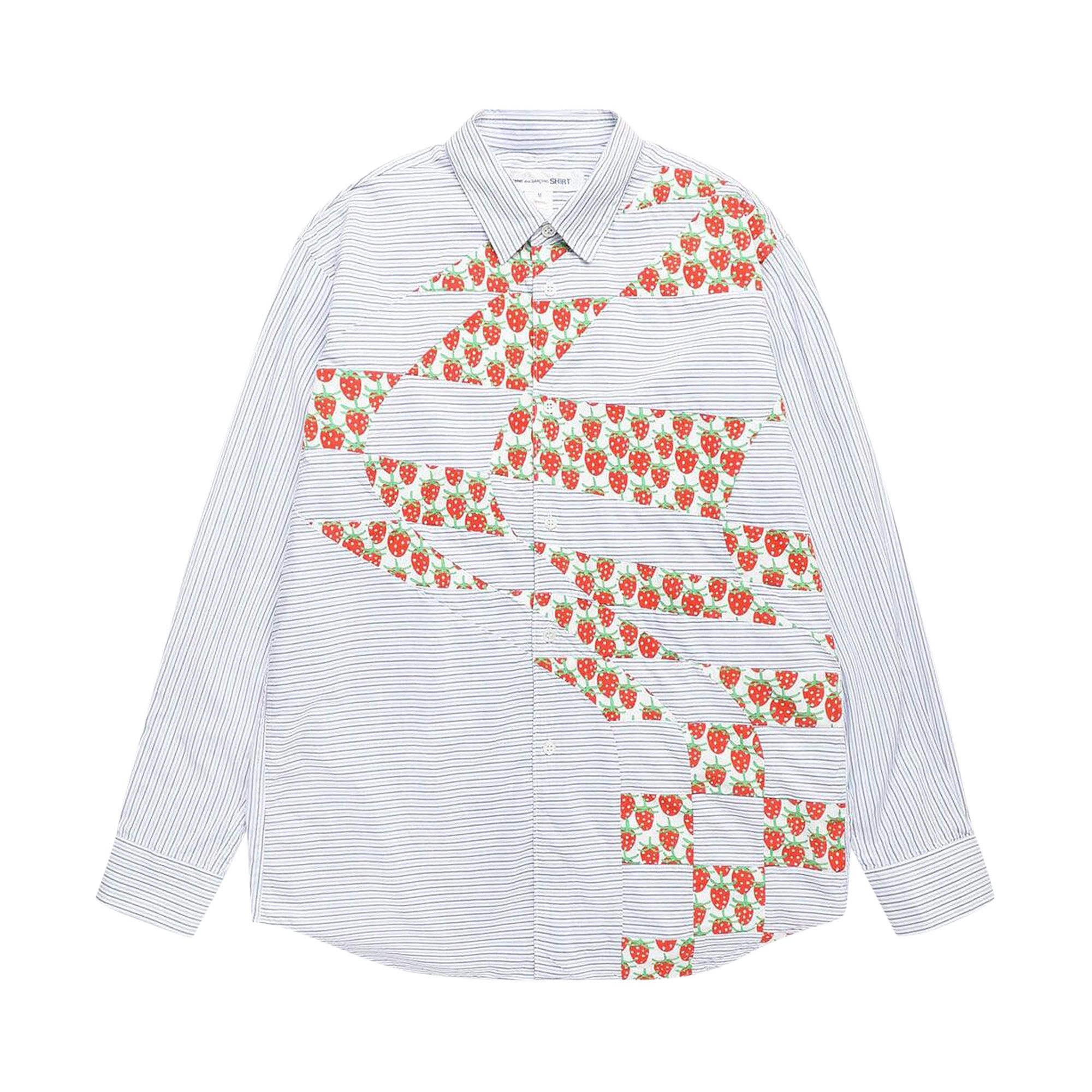 Comme des Garçons SHIRT Berrys Striped Shirt 'Multicolor' - 1