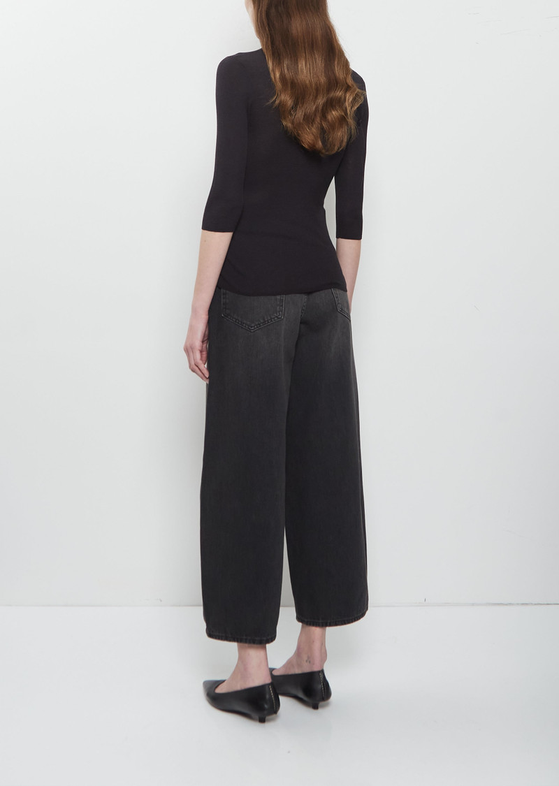 6397 Heirloom Cotton Silk Elbow Tee outlook