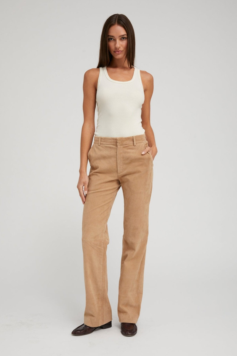 SPRWMN CREME RIB FITTED SCOOPED TANK outlook