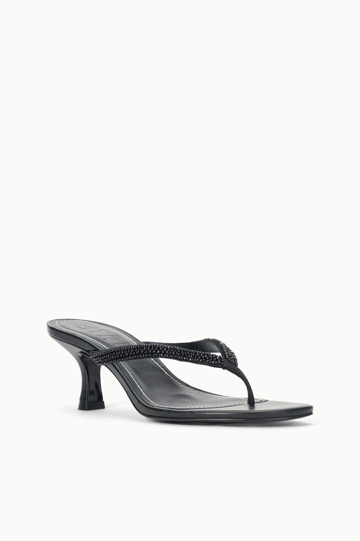 STAUD FREJA KITTEN HEEL BLACK - 3