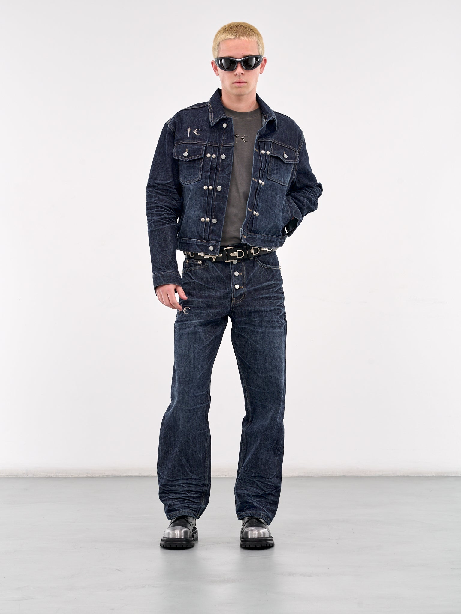 Thug Club Naval Warfare Denim Jacket | REVERSIBLE