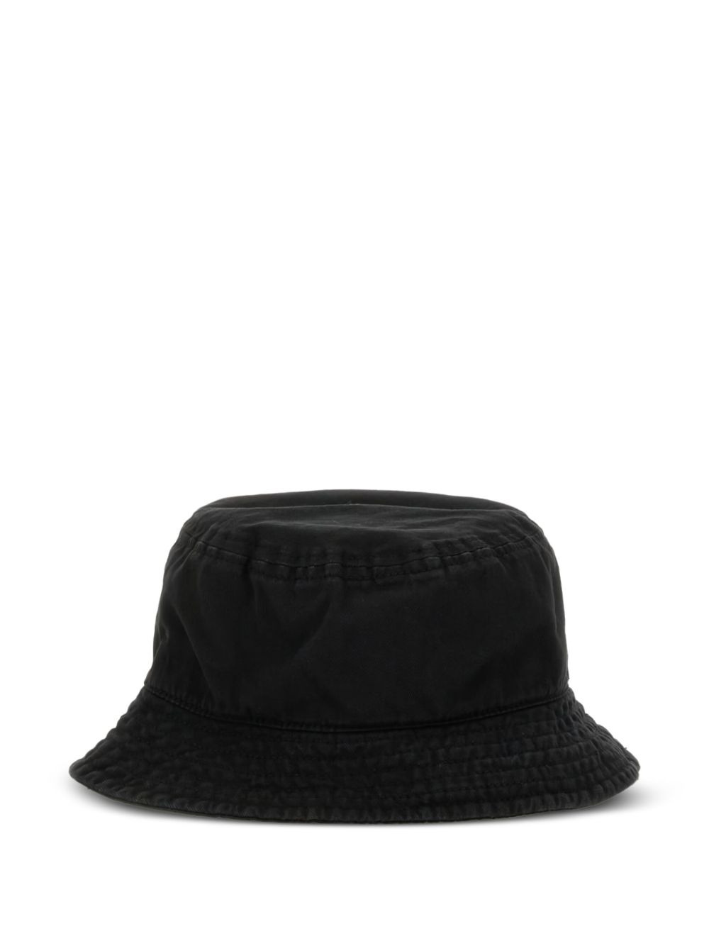 logo cotton bucket hat - 2