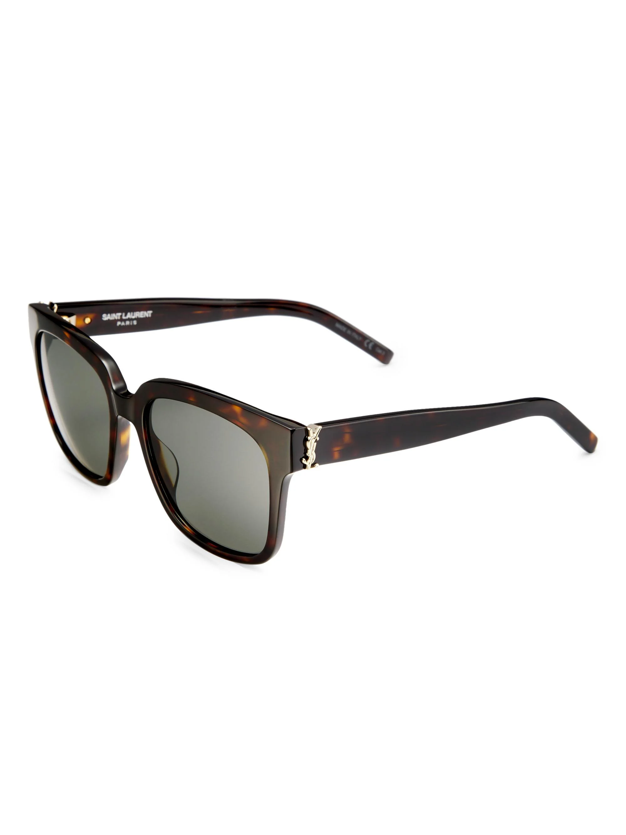 Women's 54MM Square Sunglasses - Havana - 1