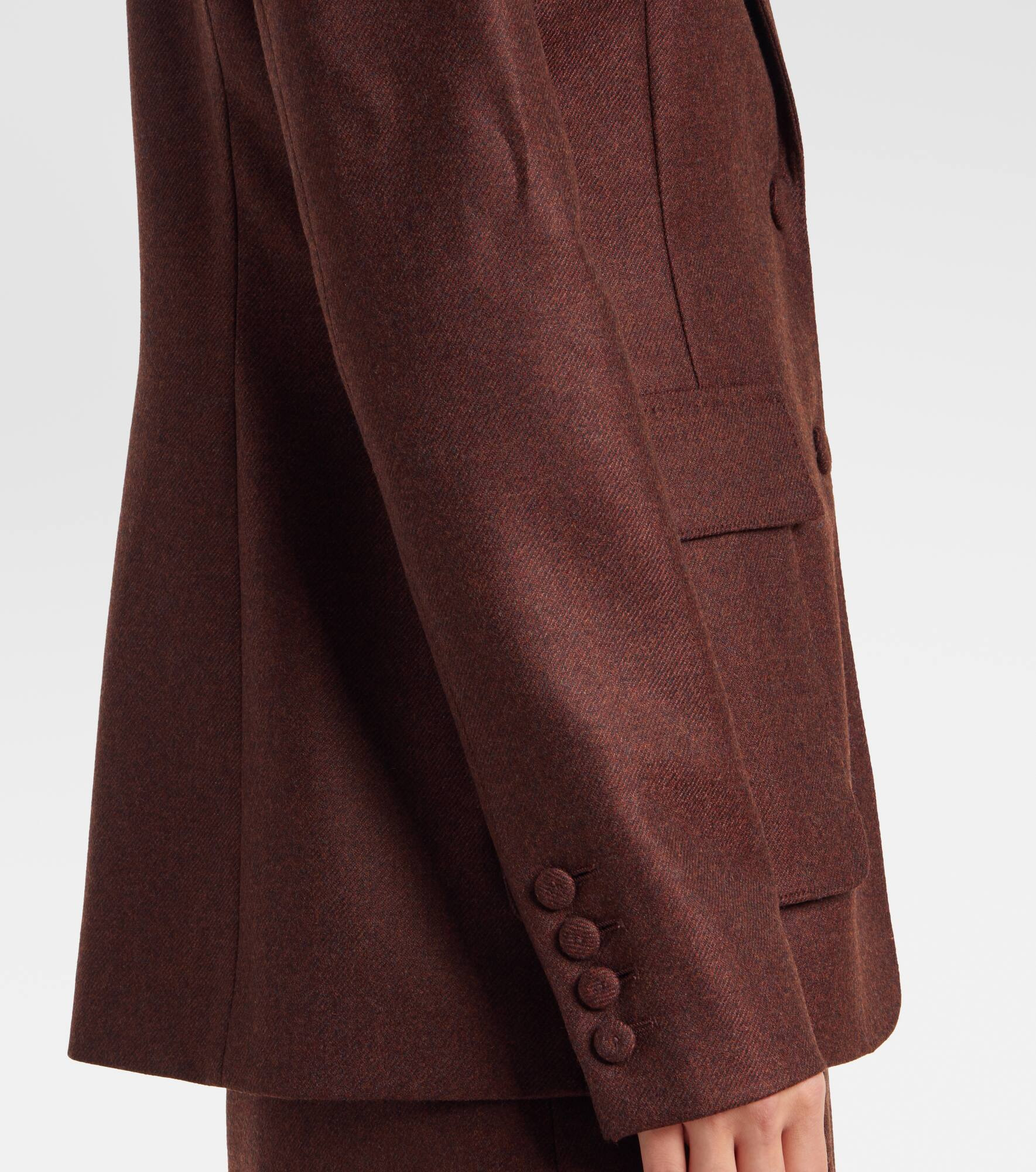 Louisa wool-blend blazer - 5