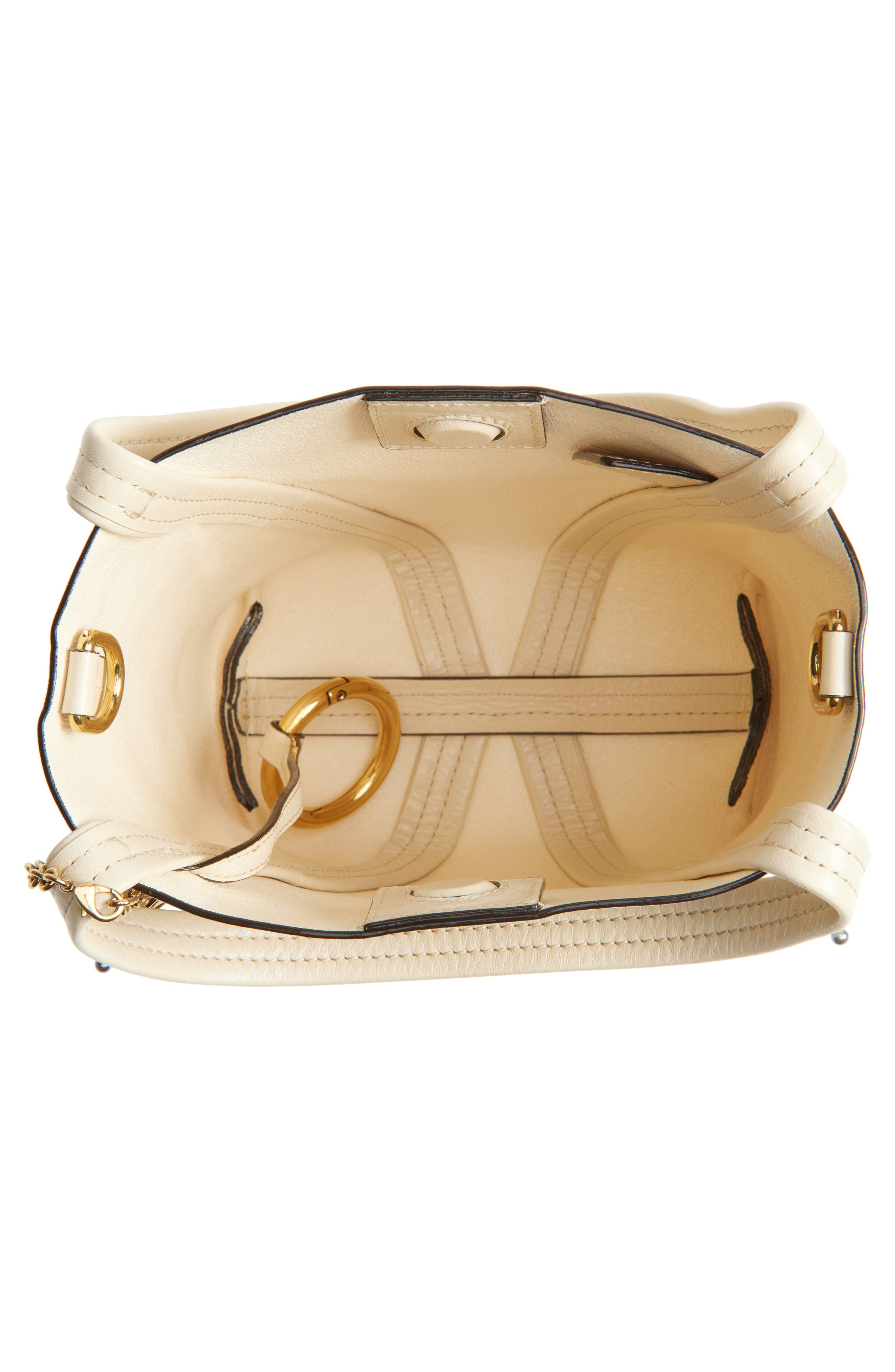 Chloé Small Spin Leather Crossbody Tote in Sweet Beige at Nordstrom - 6