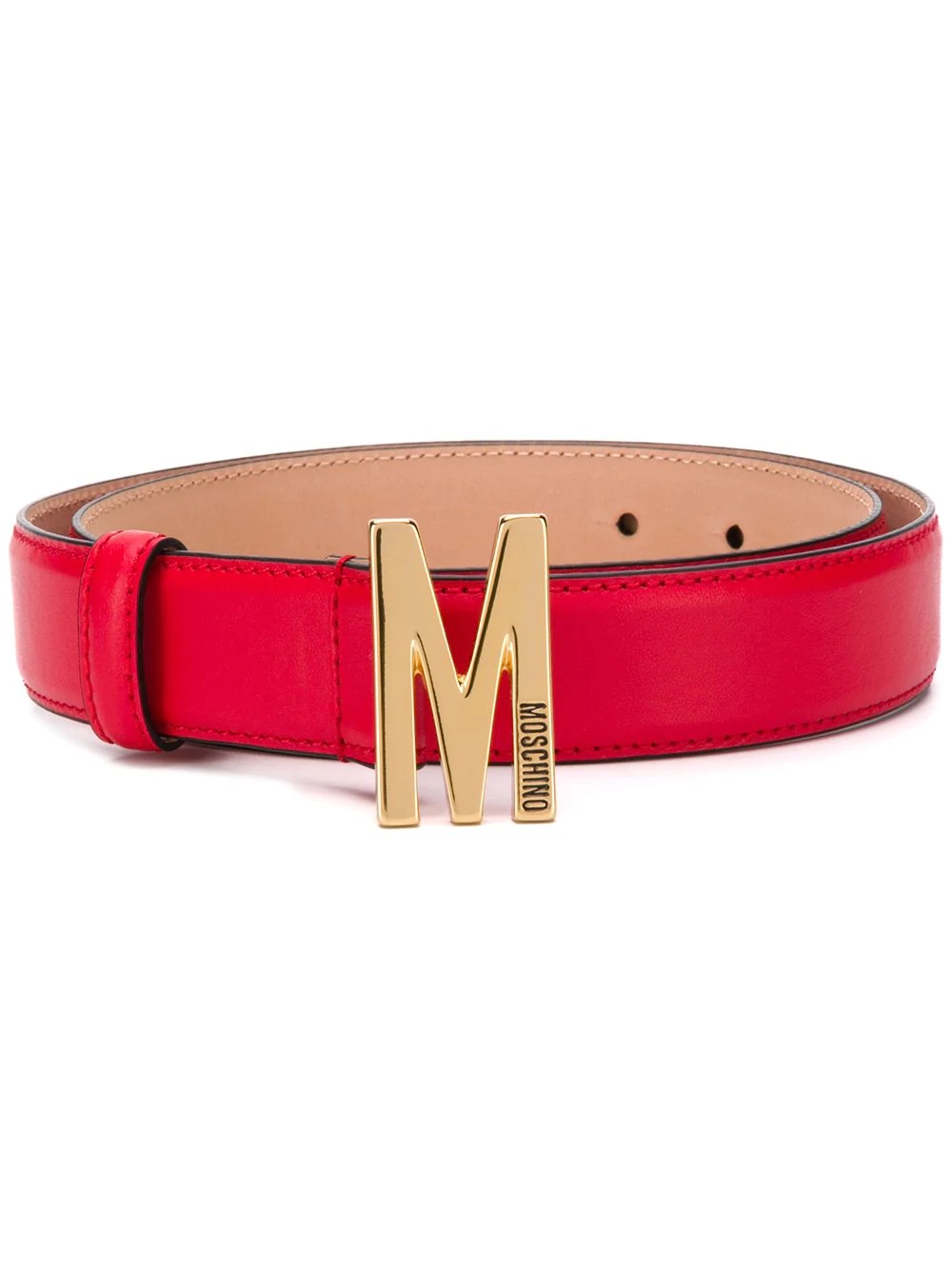 M logo plaque belt - 1