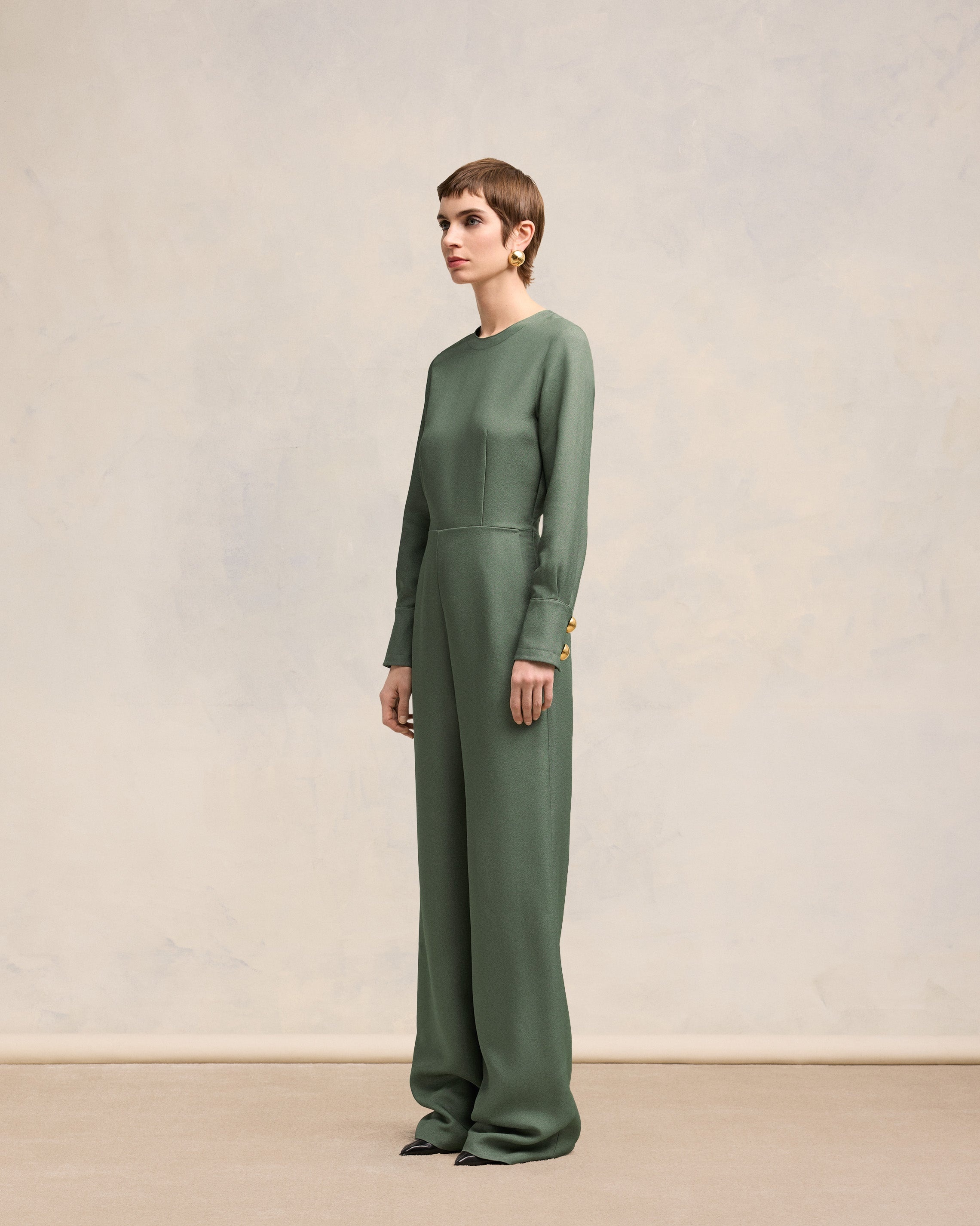ZIPPED JUMPSUIT - 6