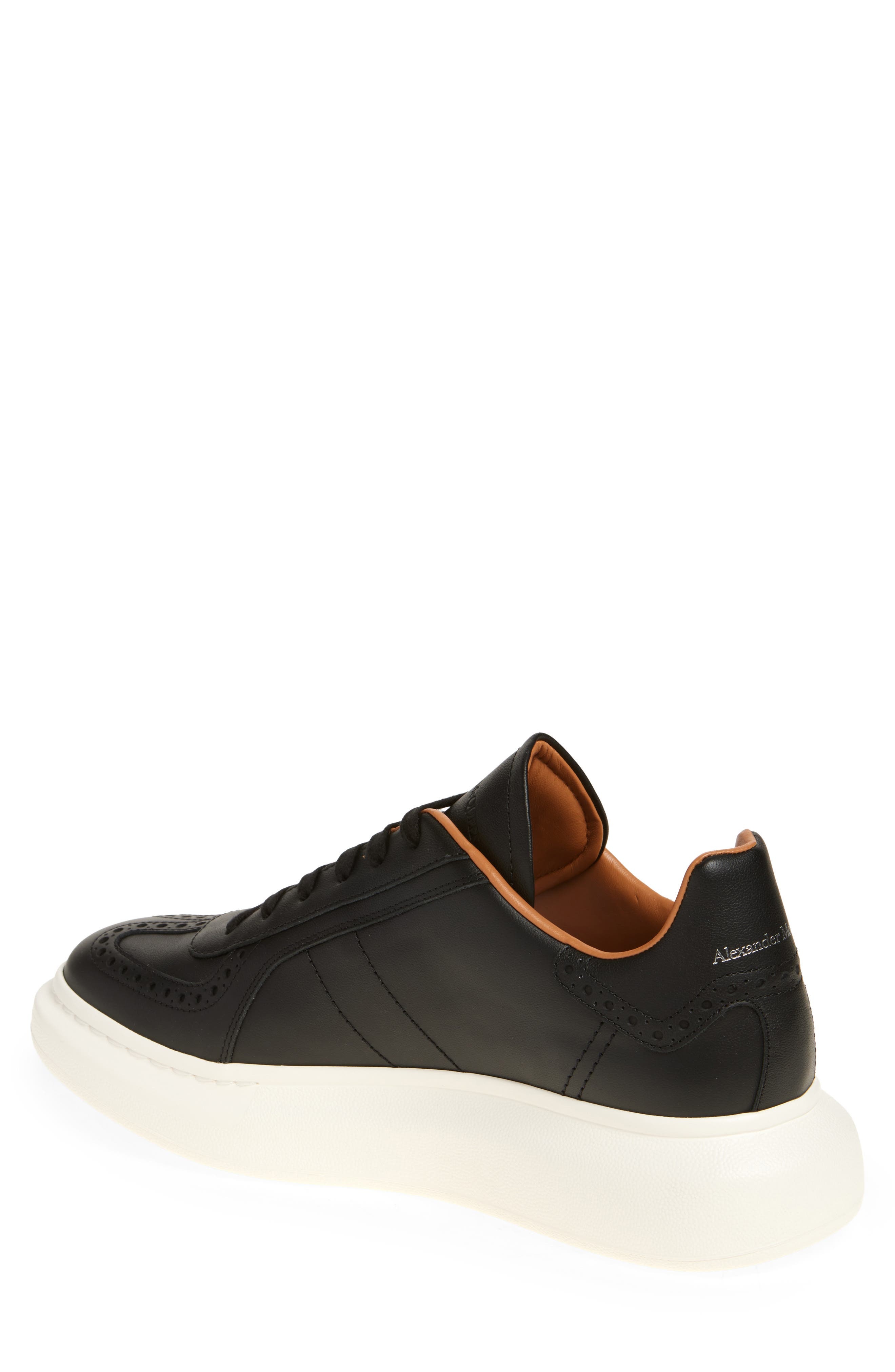McQueen Retro Sneaker in Absolute Black at Nordstrom - 2