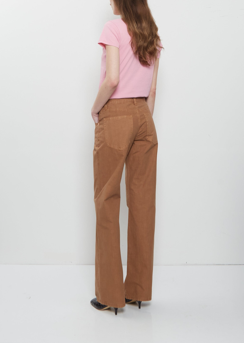 6397 Slim Bootcut Canvas Trouser outlook