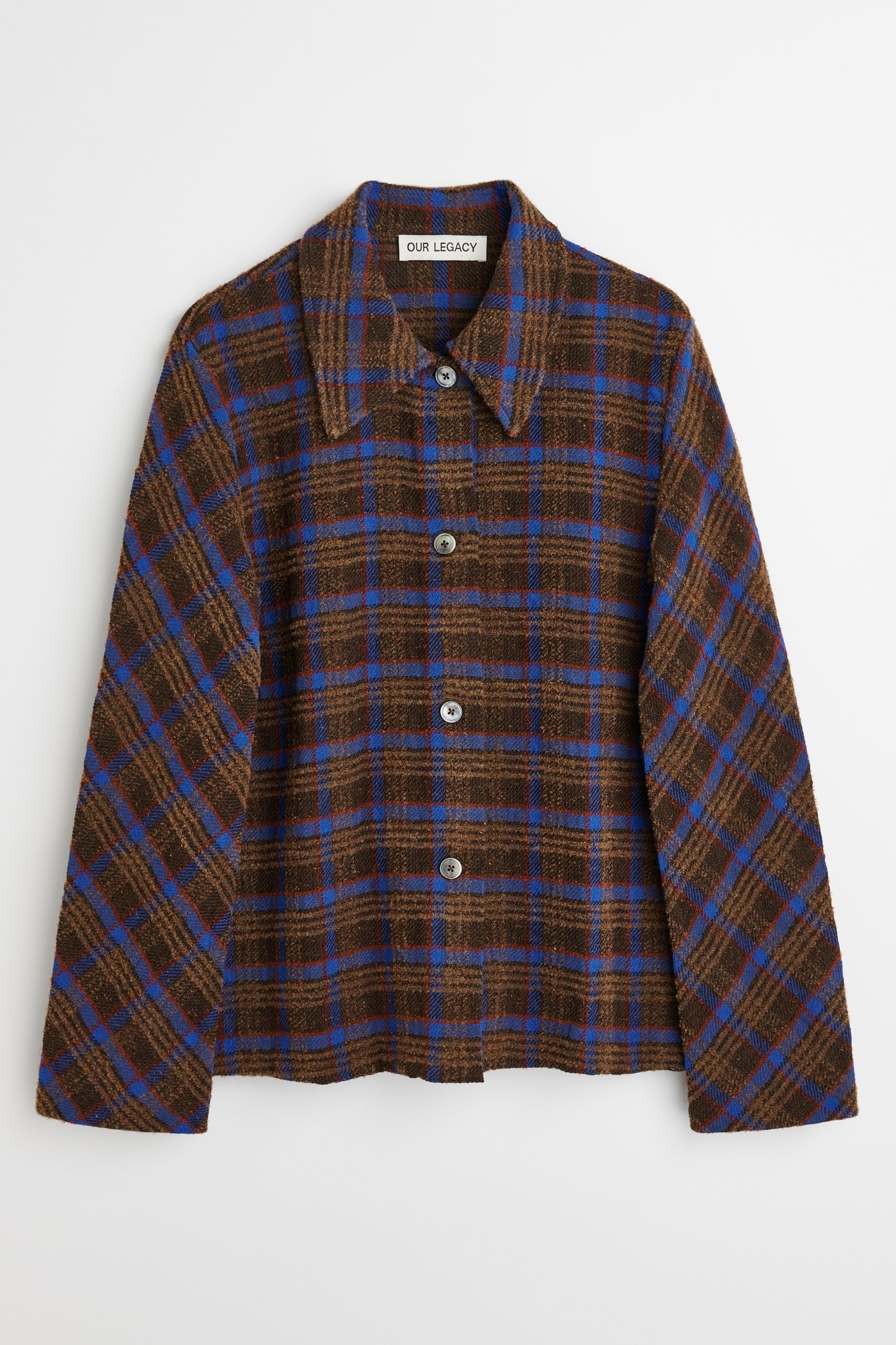 Sanctuary Shirt Brown Pankow Check - 1