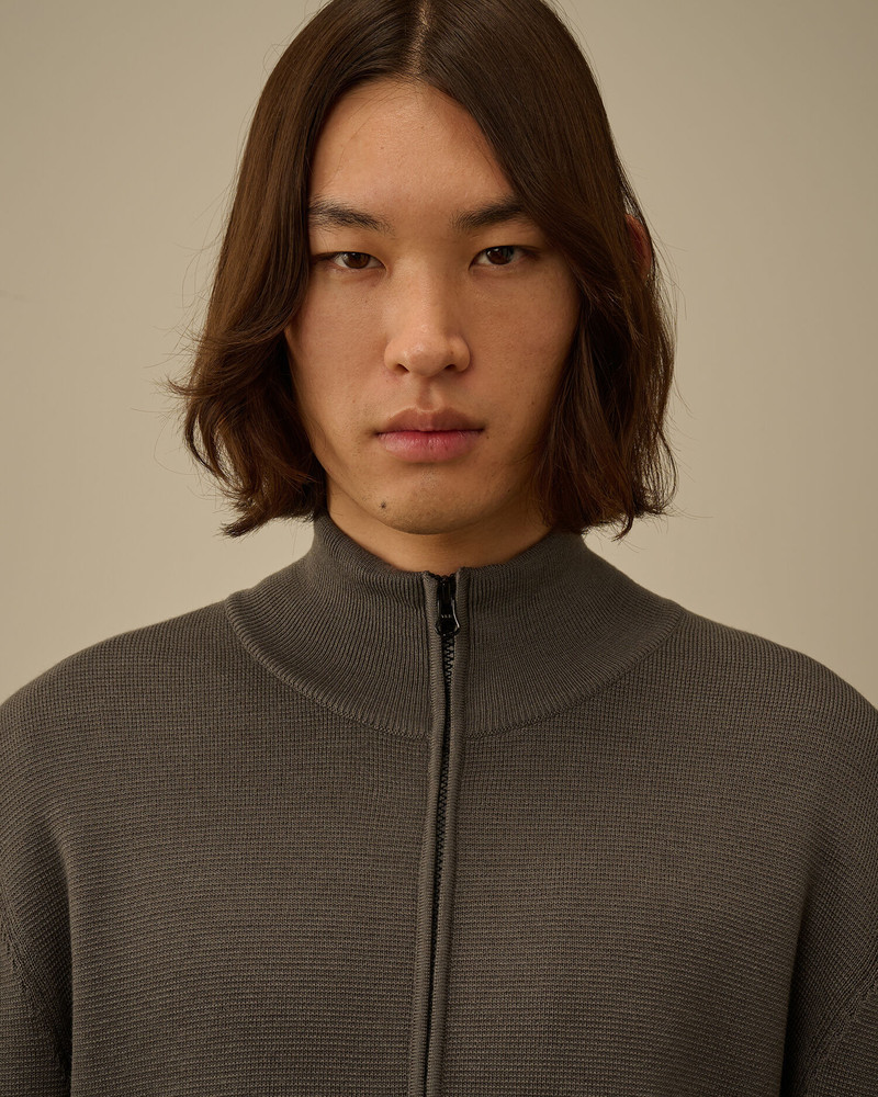 Re-Wool Full Zip Lens Cardigan 6