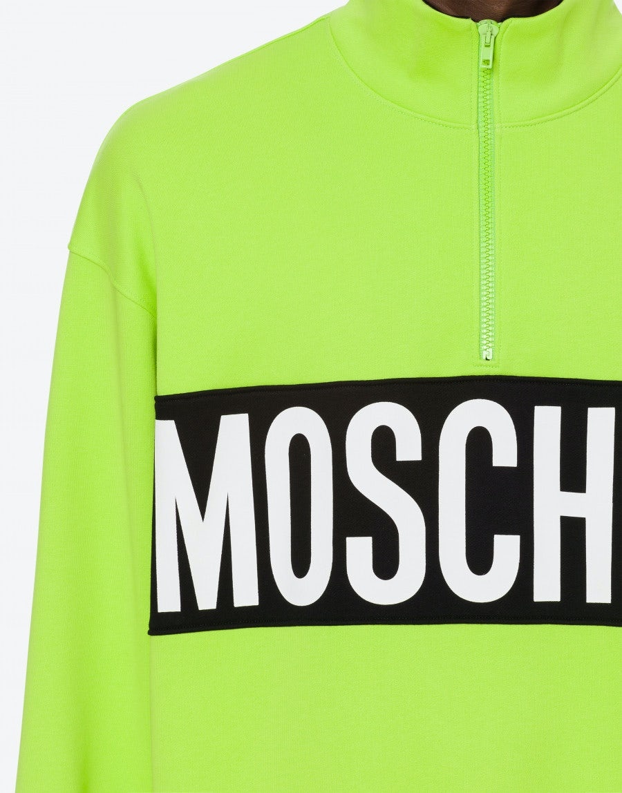 LOGO BAND ORGANIC COTTON SWEATSHIRT - 4
