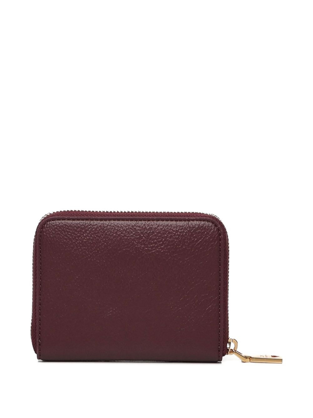 logo-plaque zip-around wallet - 2