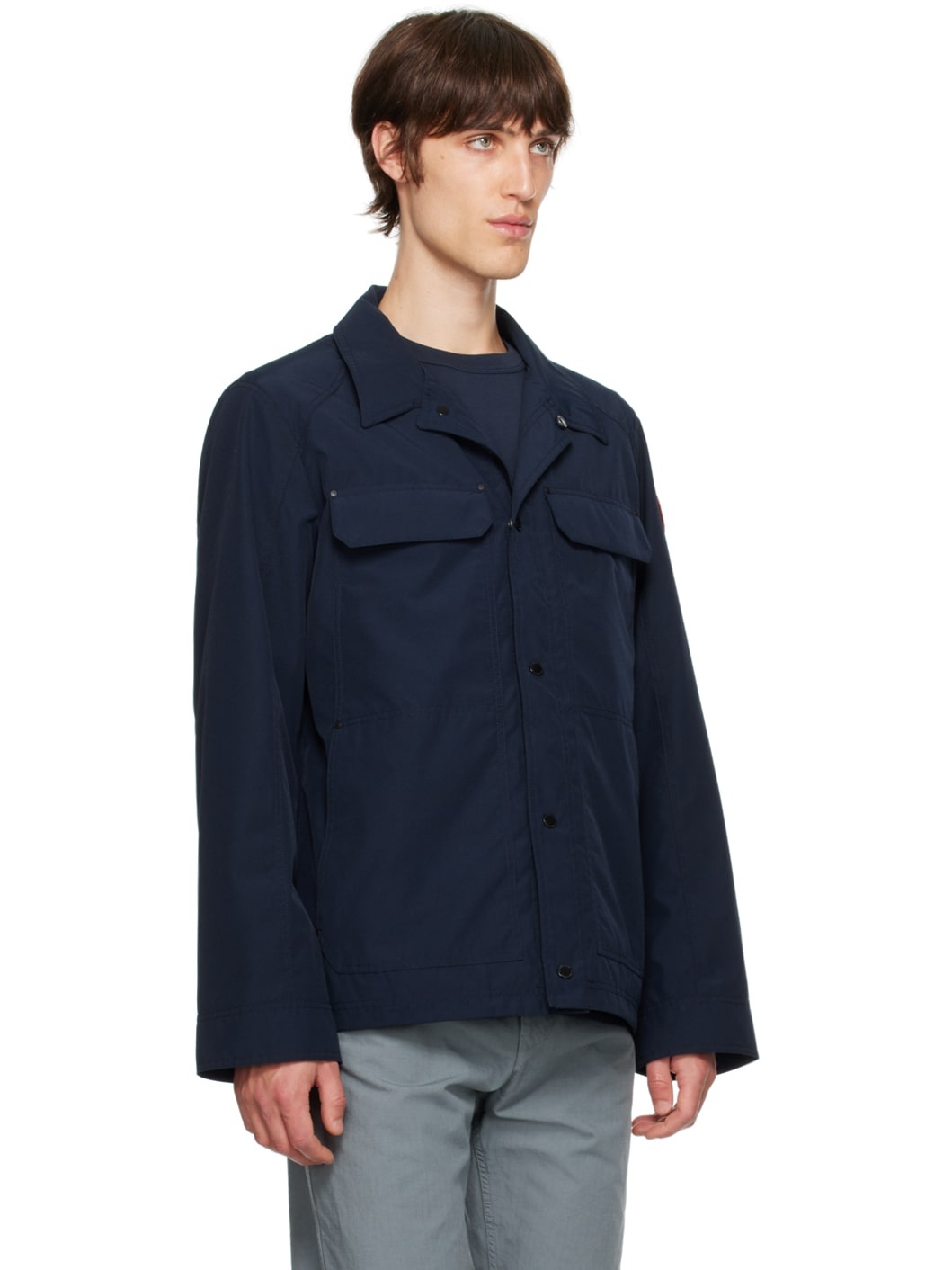 Navy Burnaby Jacket - 2