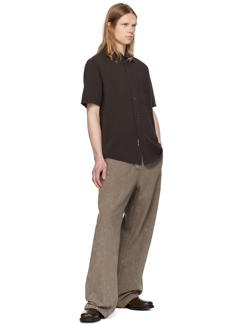 HOPE Brown Loose Fireman Jeans outlook