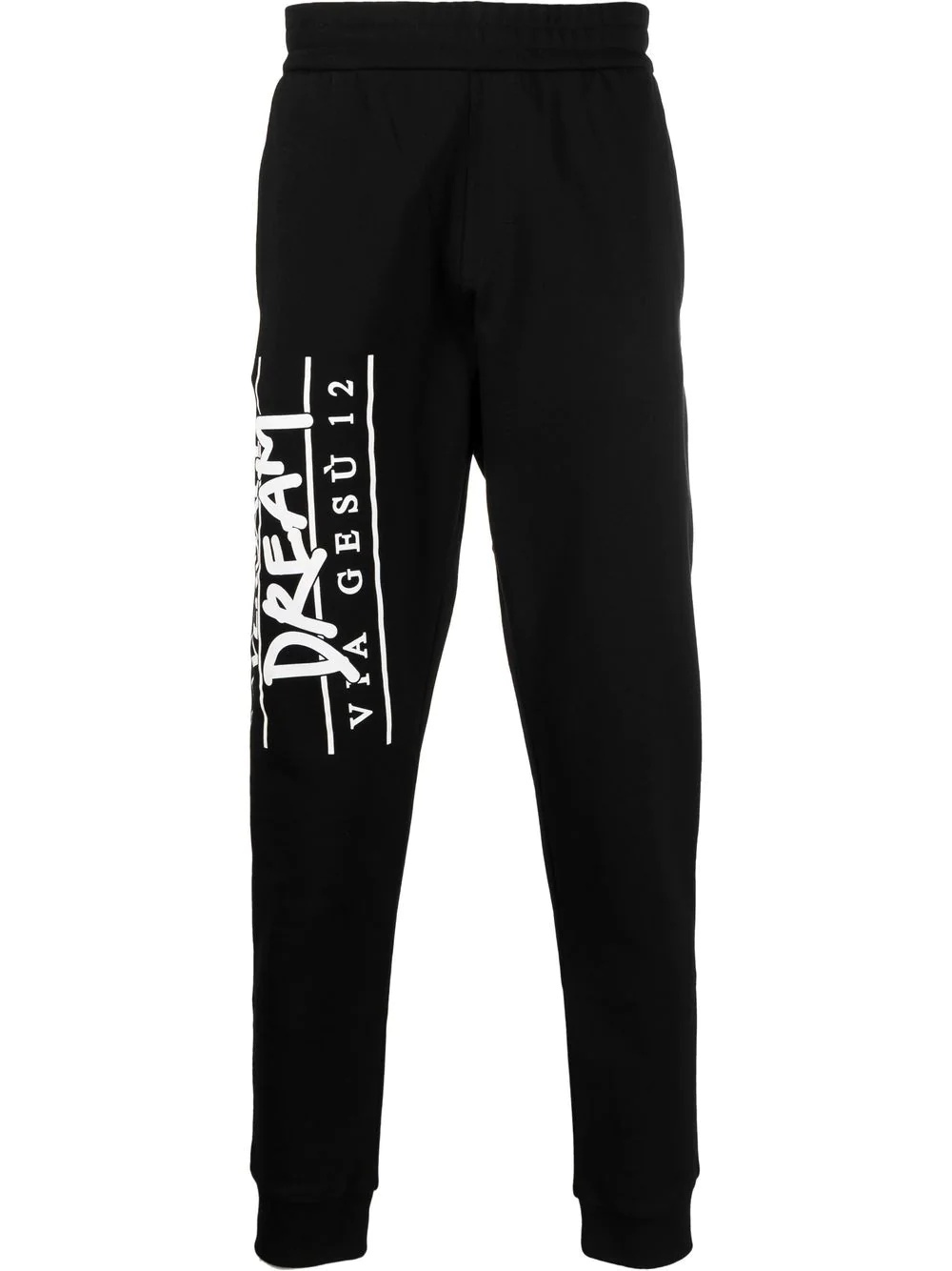 logo-print track pants - 1