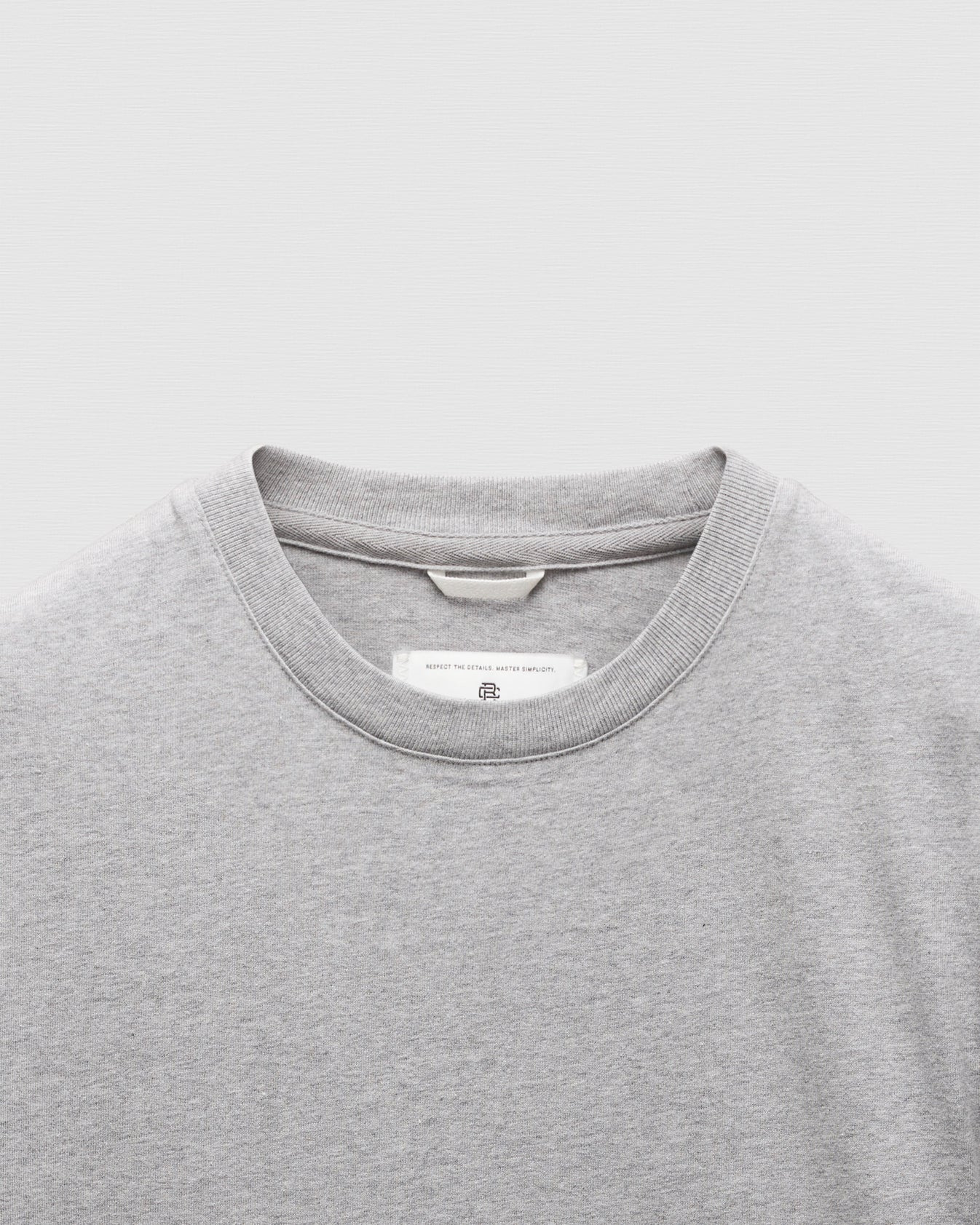 Midweight Jersey Standard T-Shirt Heather Grey - 2