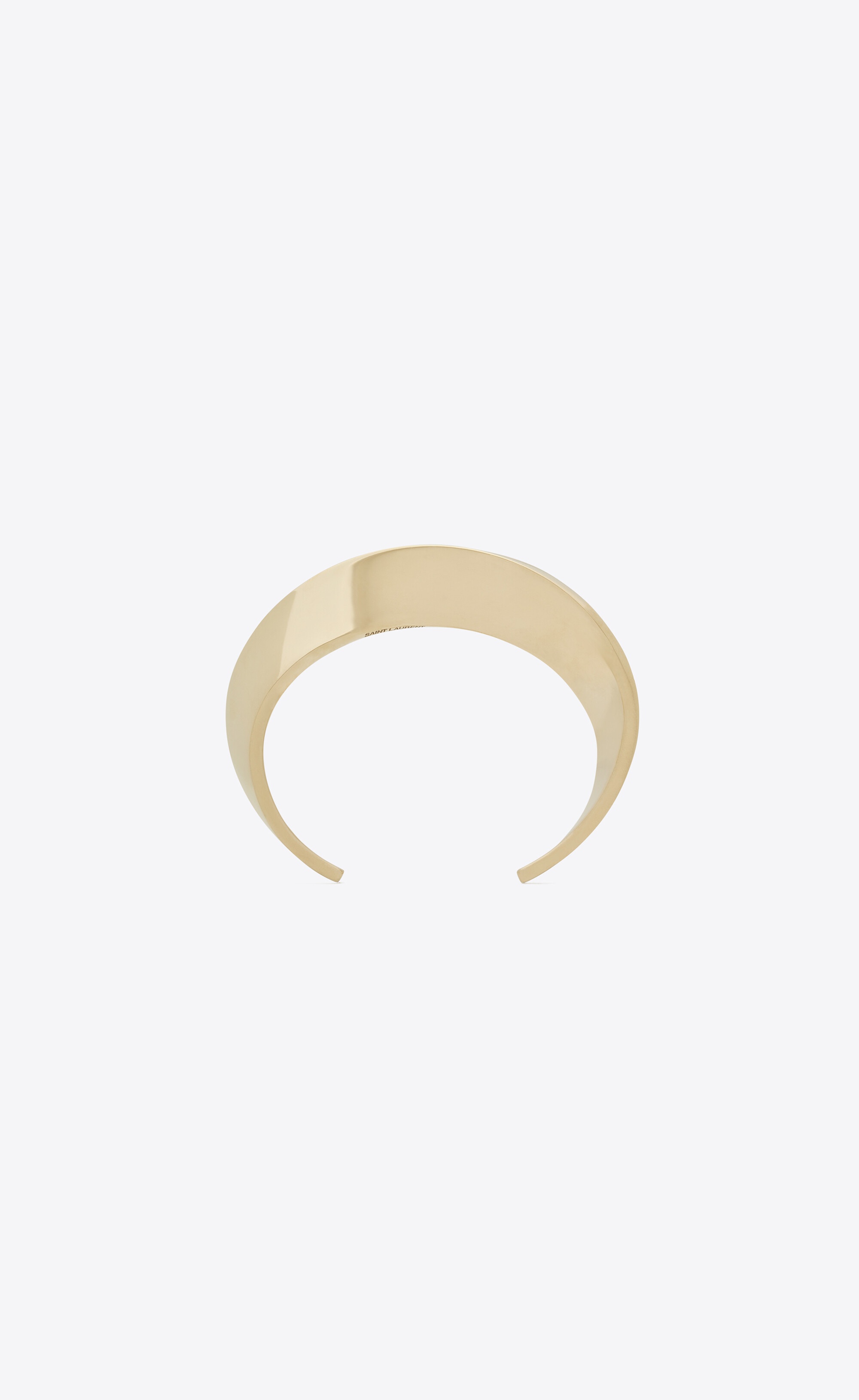 swirl cuff in metal - 4