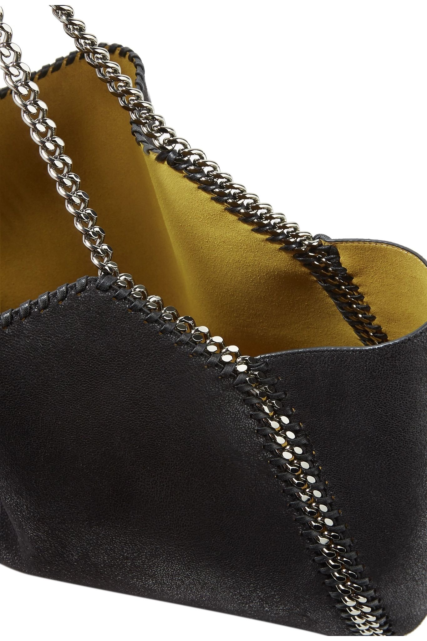 The Falabella medium reversible faux brushed-leather tote - 5