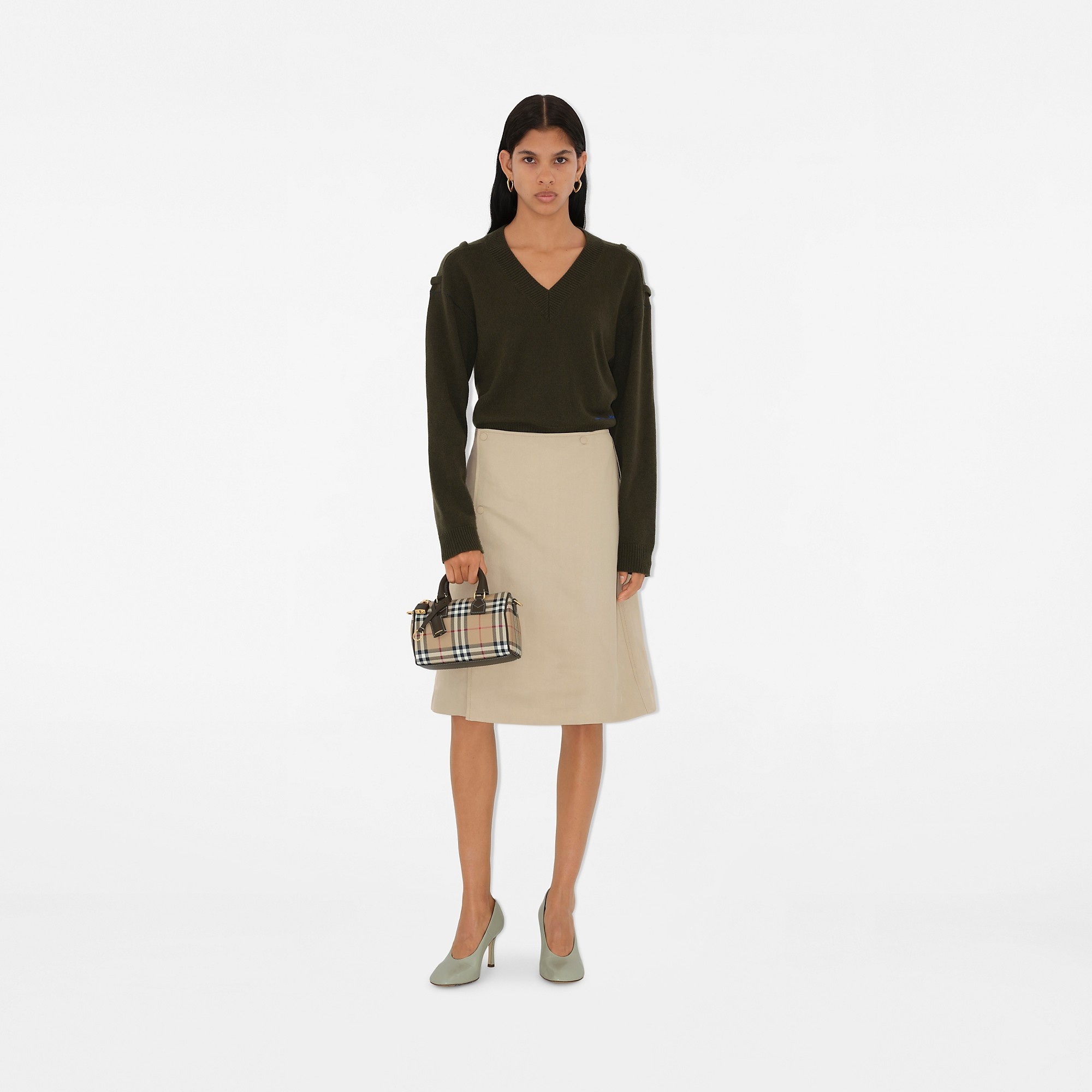 Mini Check Bowling Bag - 2