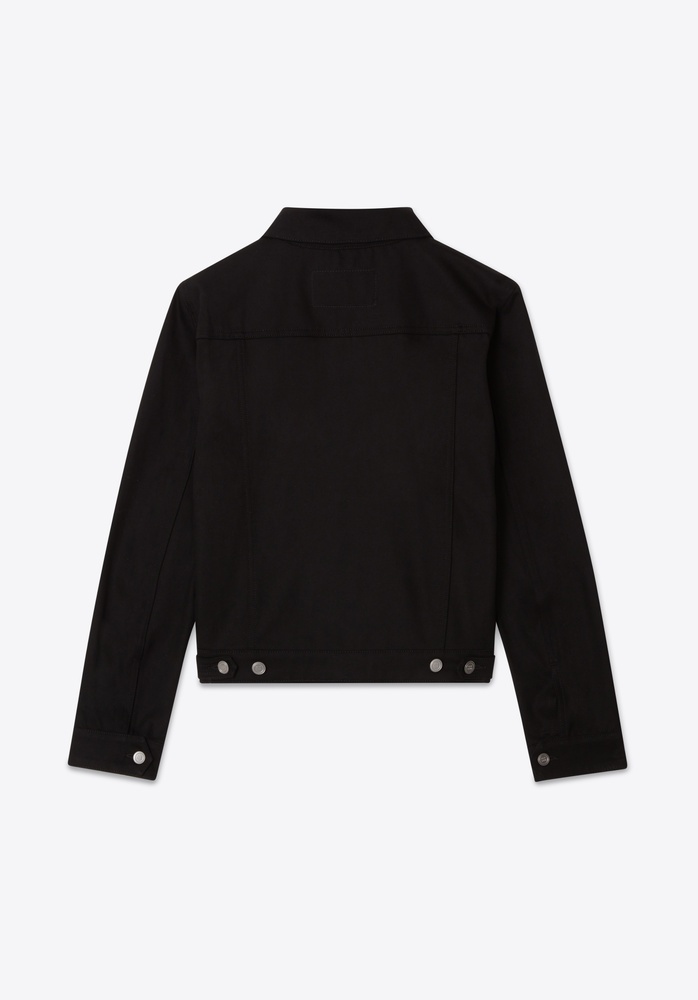 DENIM JACKET 75 BLACK - 4