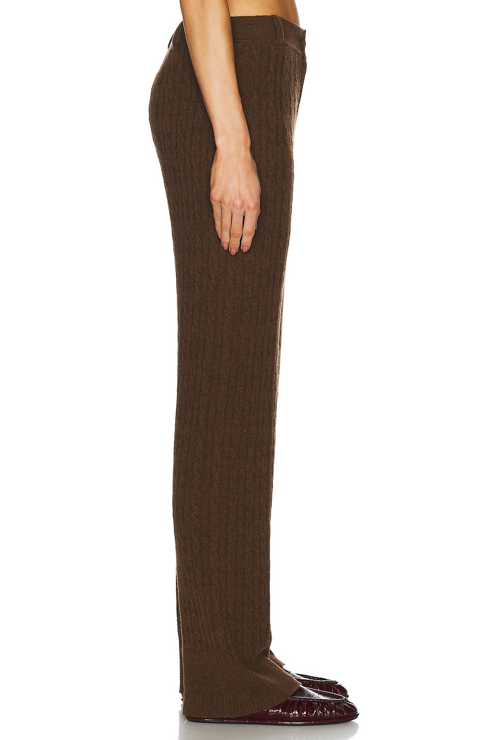 Cashmere Cable Trouser - 3