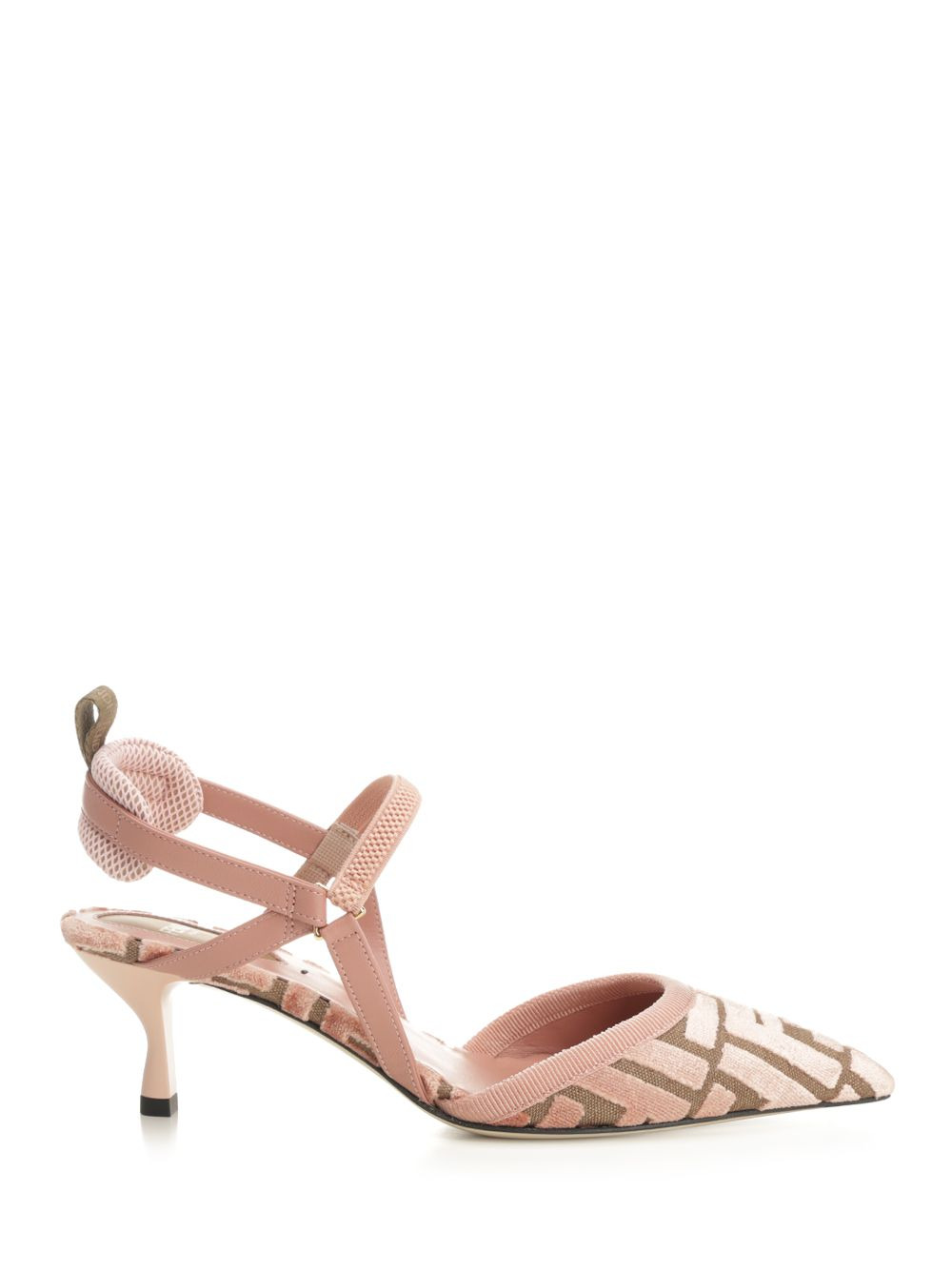 Colibry 5cm Heel Ff Velvet Pumps Rose - 1