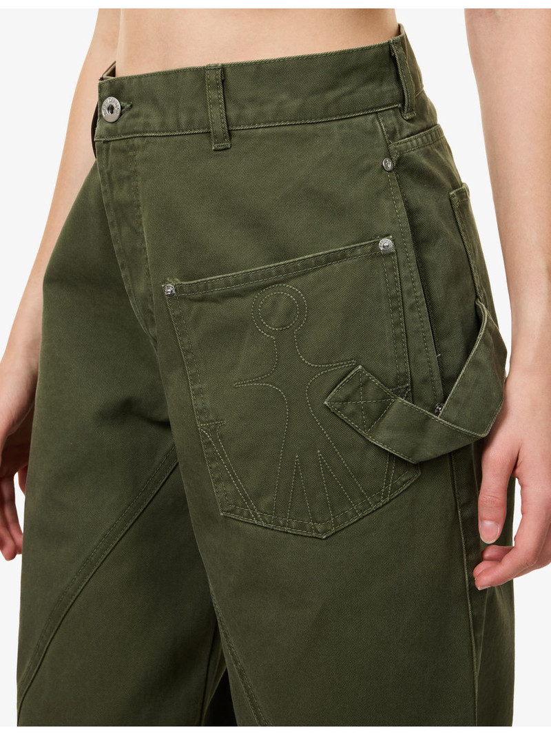 Twisted Workwear Cotton Denim Jeans 5