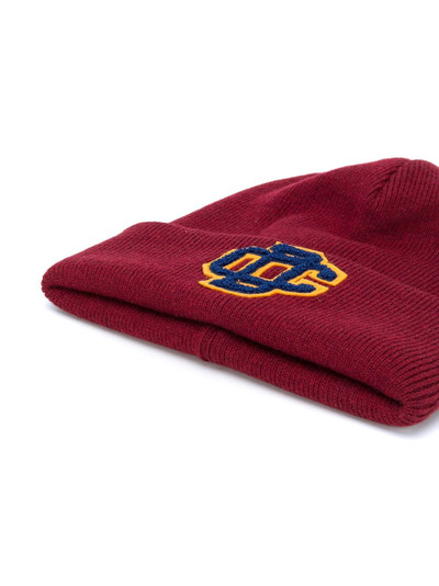 DSQUARED2 logo patch wool beanie outlook