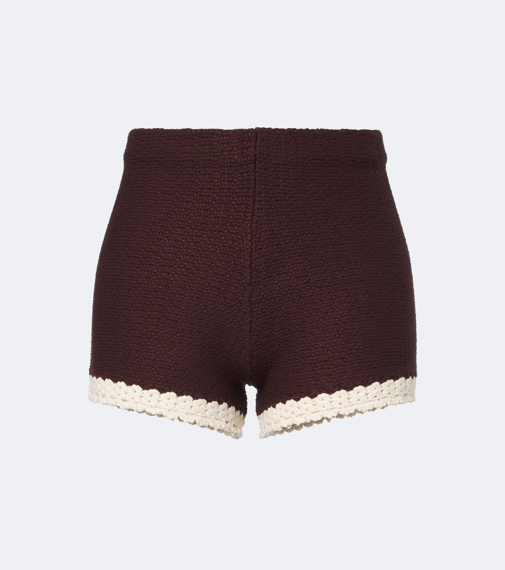 Hattie crochet-trimmed shorts - 1