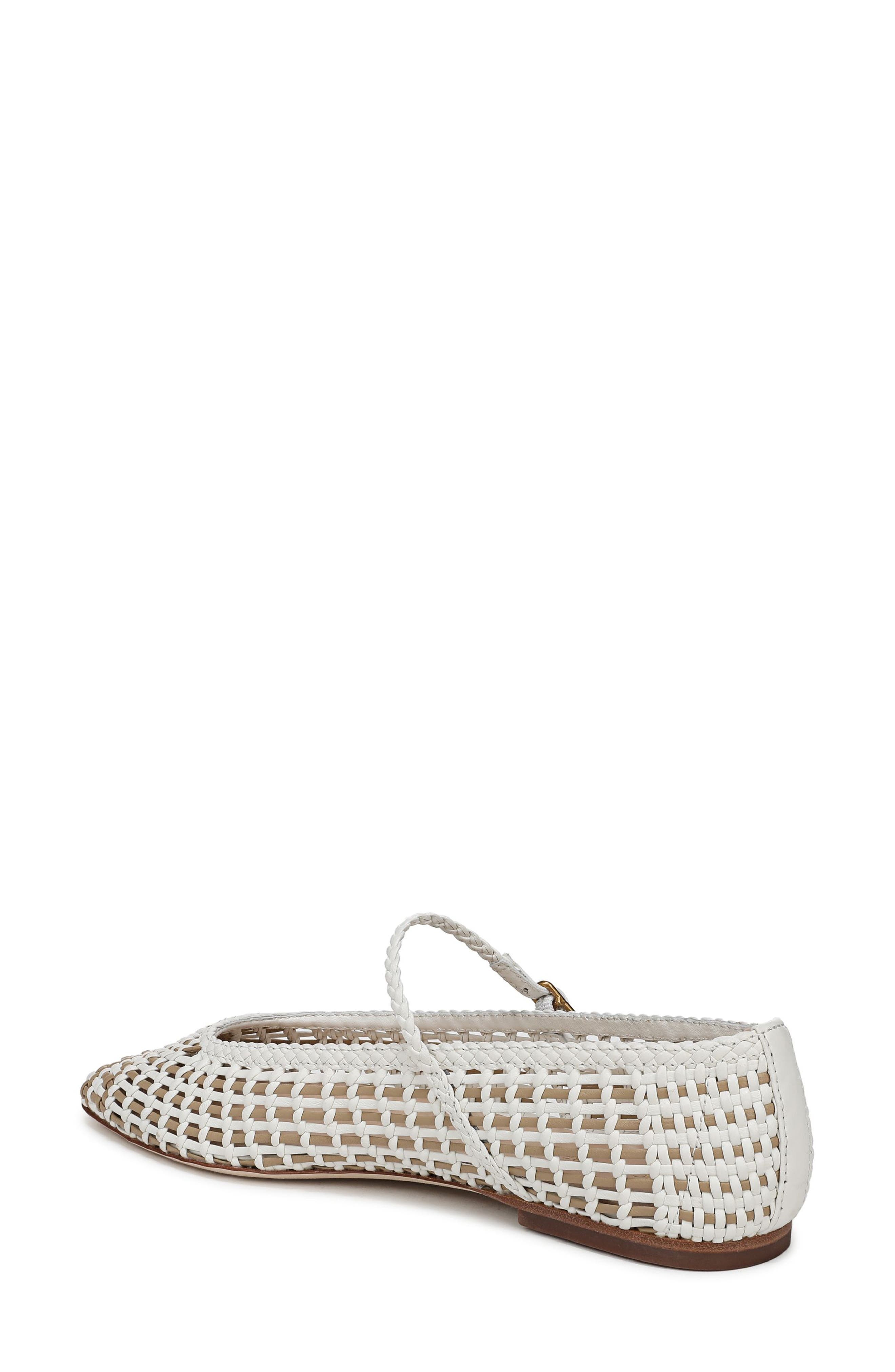 Veronica Beard Ellie Woven Flat in Coconut/Sand at Nordstrom - 2