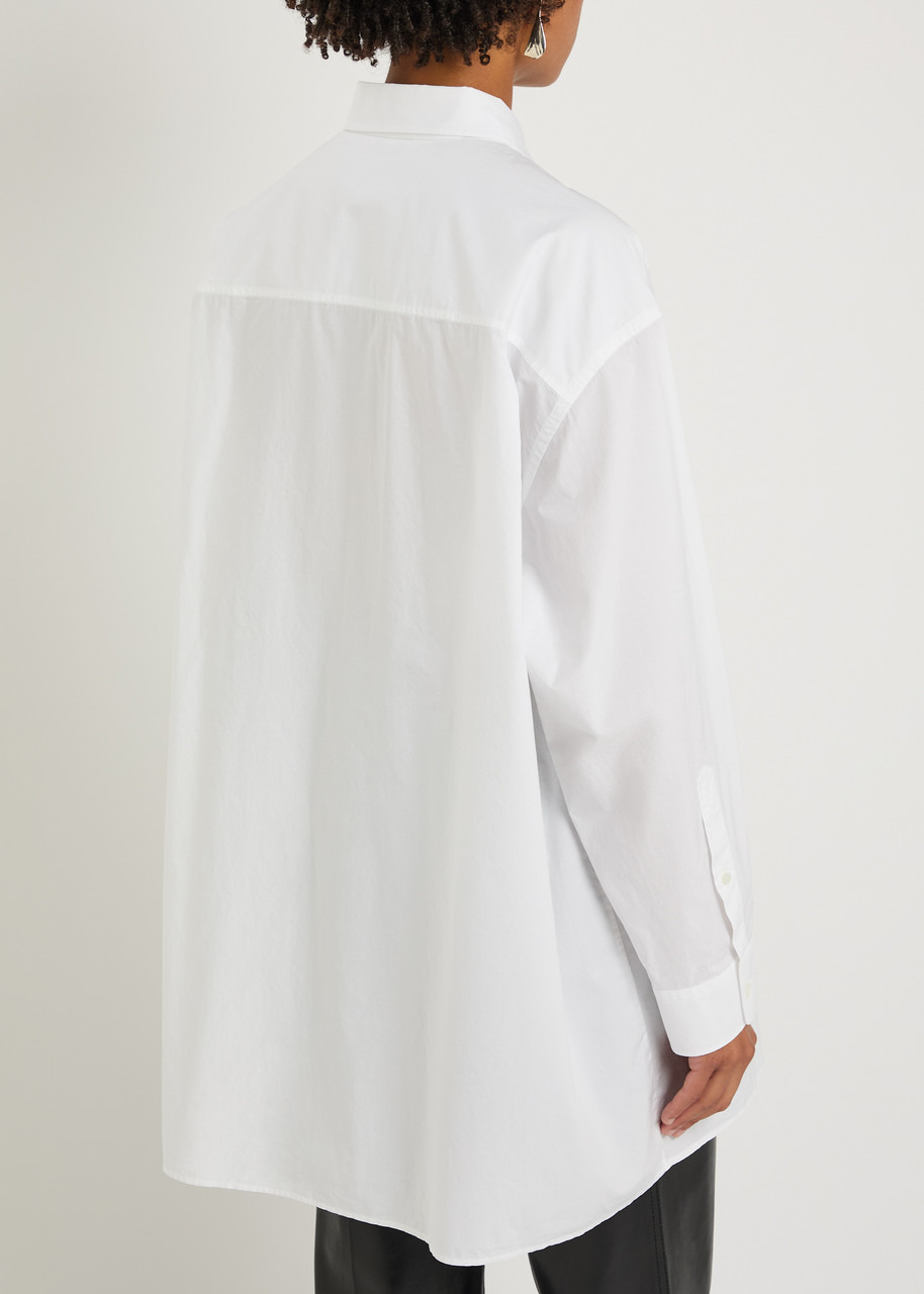 The Row Victoria Cotton-poplin Shirt - 3