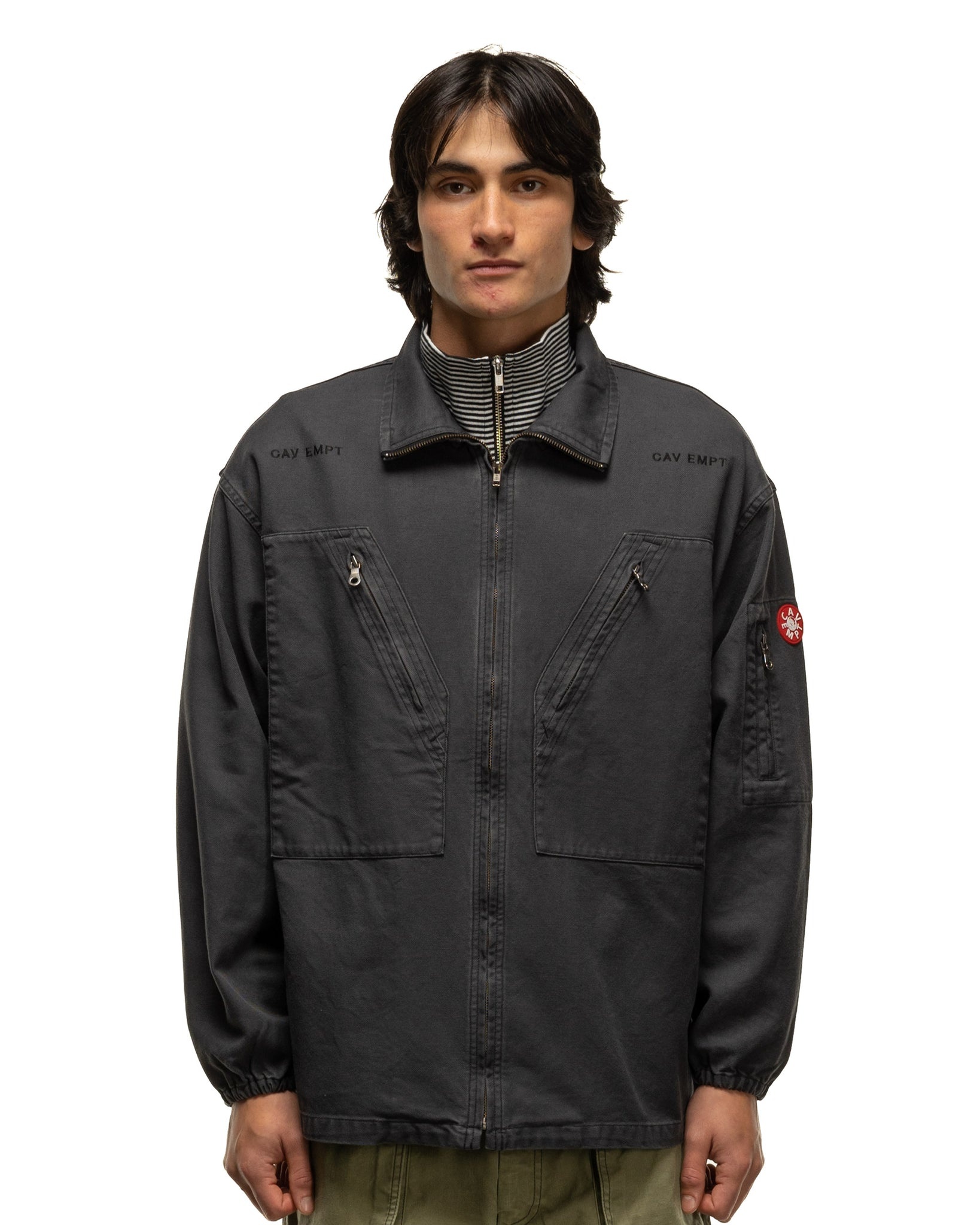 Overdyed BDU Jacket Charcoal