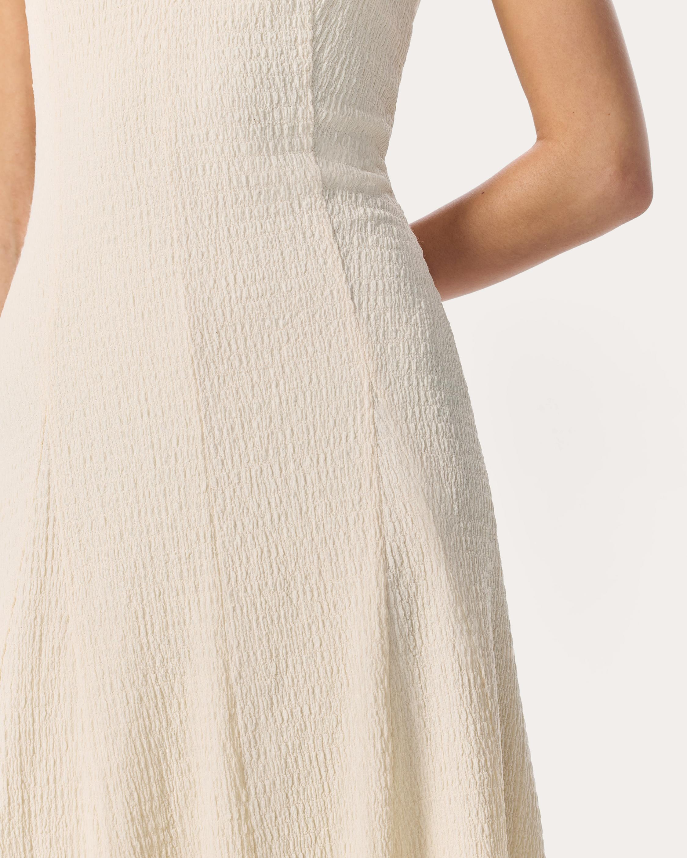 Lou V-Neck Midi Dress - 5