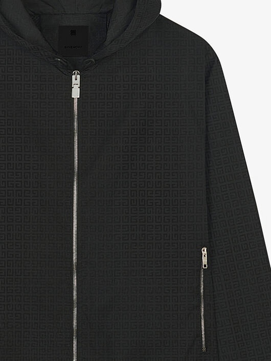 WINDBREAKER IN 4G JACQUARD - 5