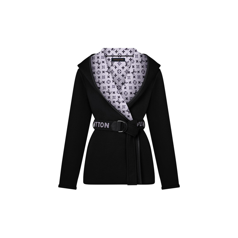 Belted Short Wrap Pea Coat 1