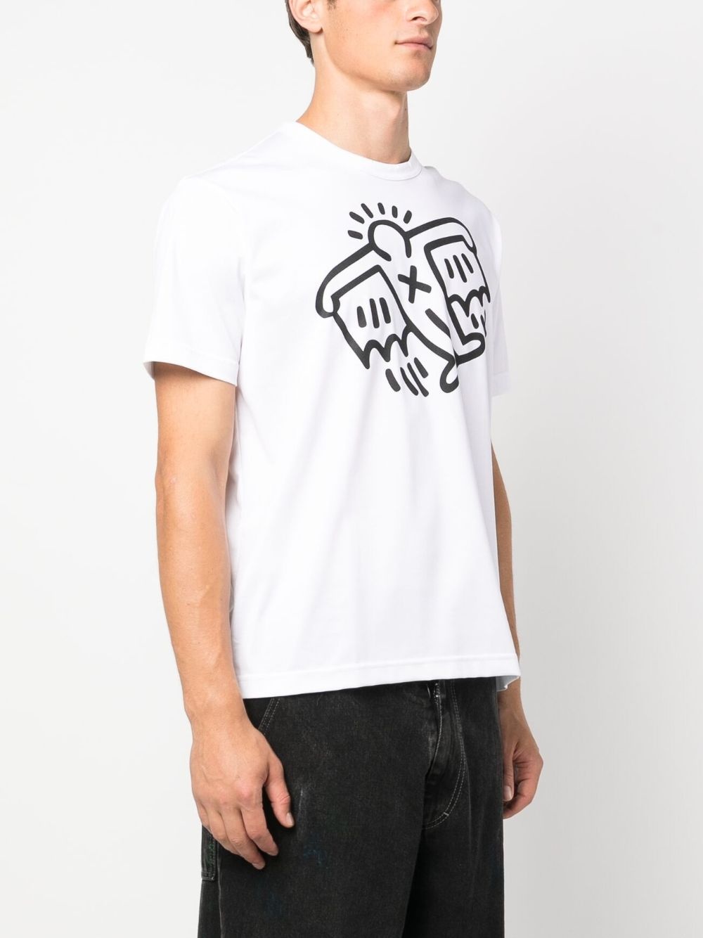 x Keith Haring graphic-print T-shirt - 3