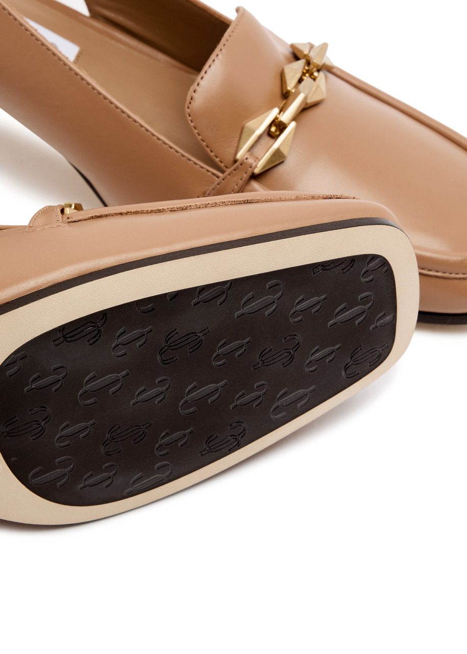 Jimmy Choo Diamond Tilda 45 Leather Slingback Pumps - 4