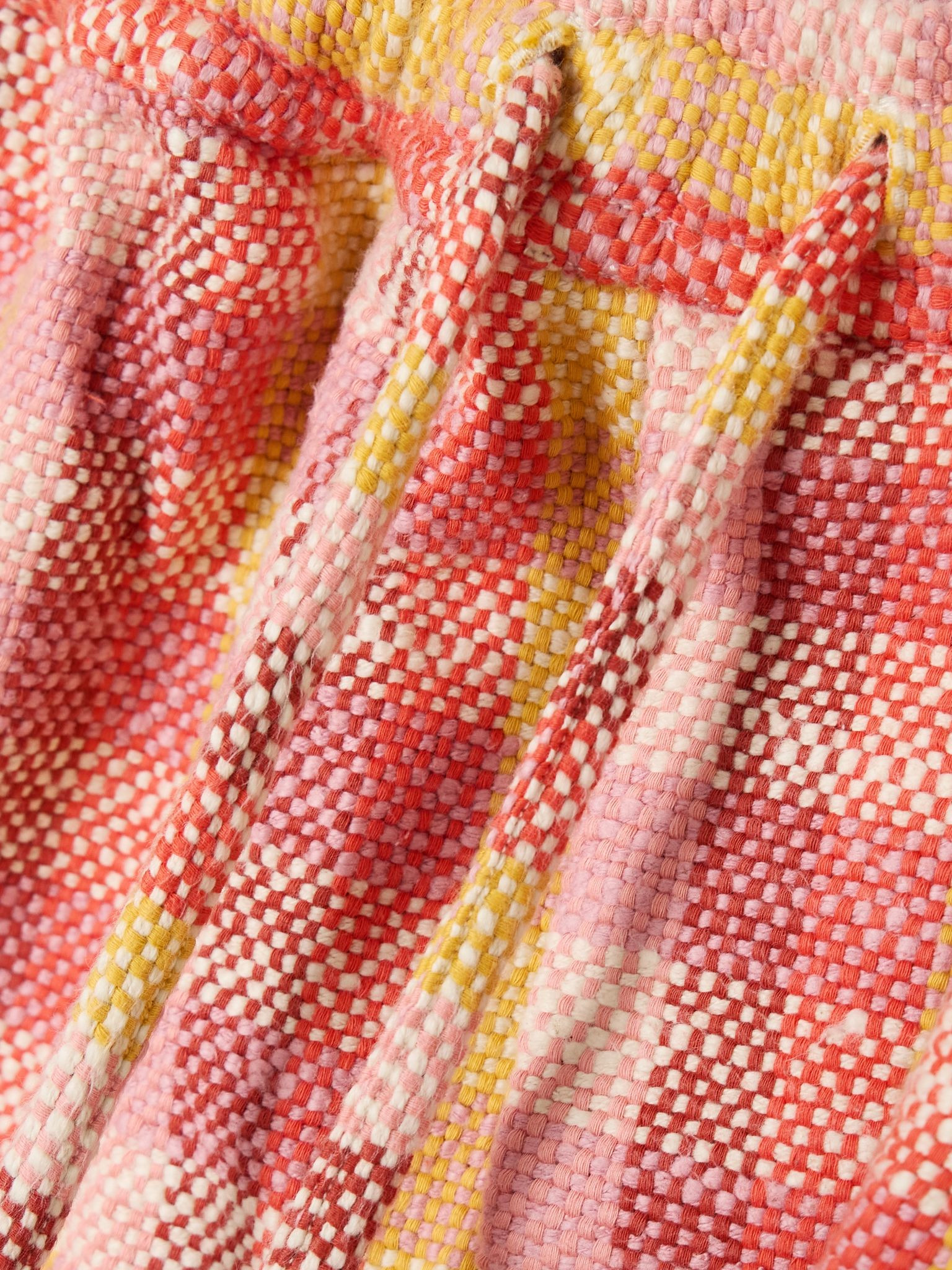Checked cotton shorts Multi - 5