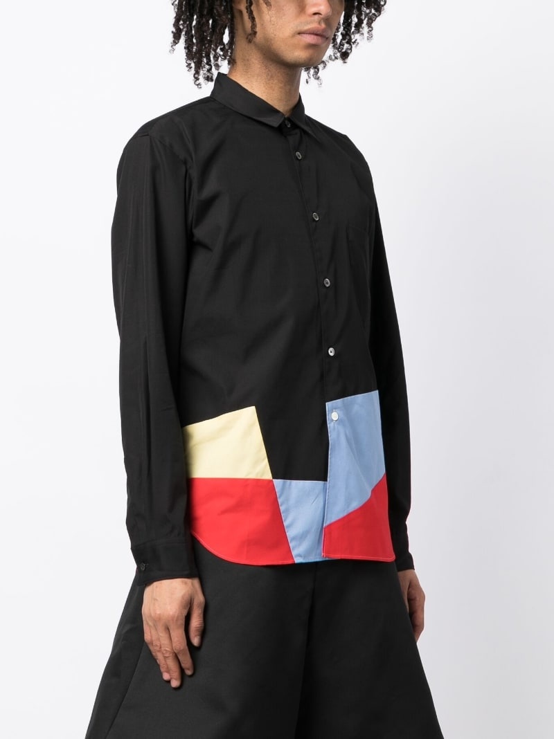 graphic-print long-sleeved shirt - 3