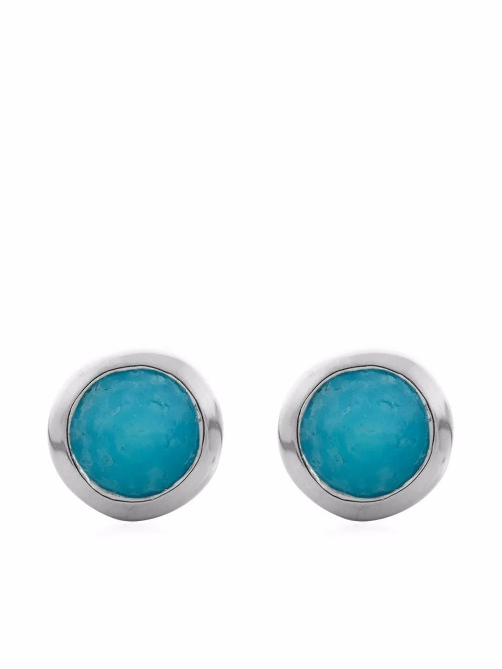 mini gem stud earrings - 1