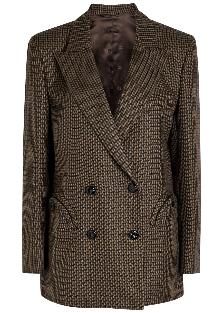 Blaze Milano Everynight Houndstooth Wool Blazer - 1