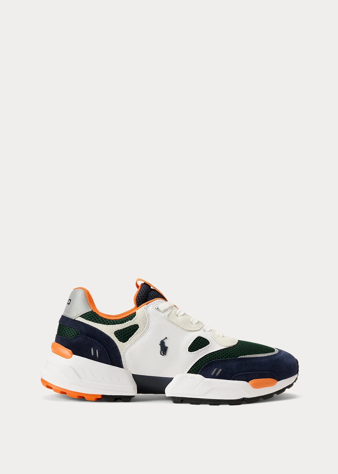 Jogger Suede & Mesh Sneaker - 1