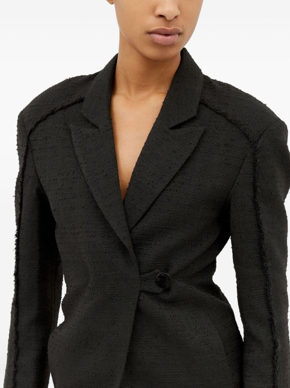 tweed blazer - 4