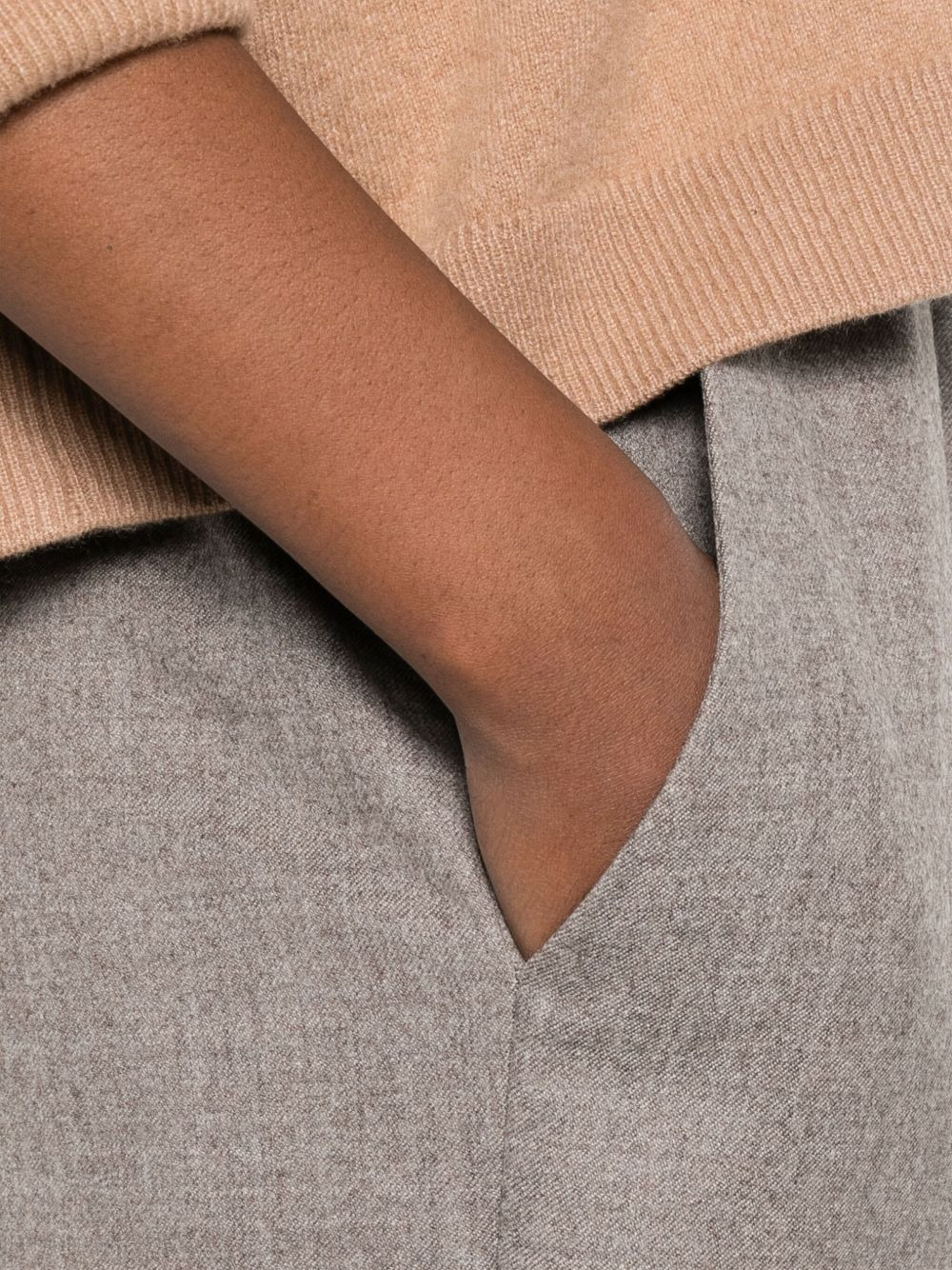 elasticated-waist trousers - 5