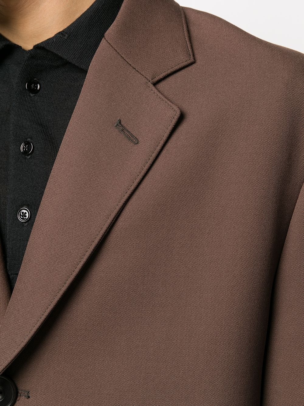 poly-wool suit coat - 12