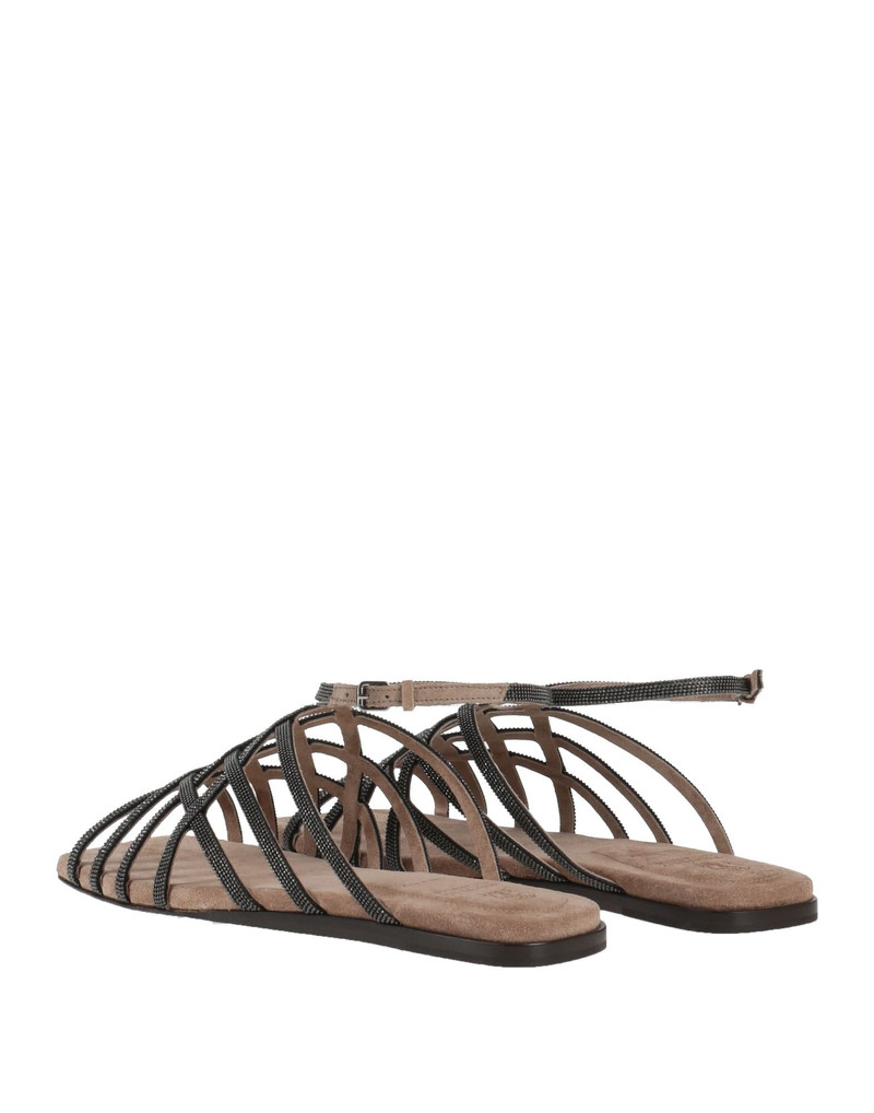 Brunello Cucinelli Steel grey Women's Sandals outlook