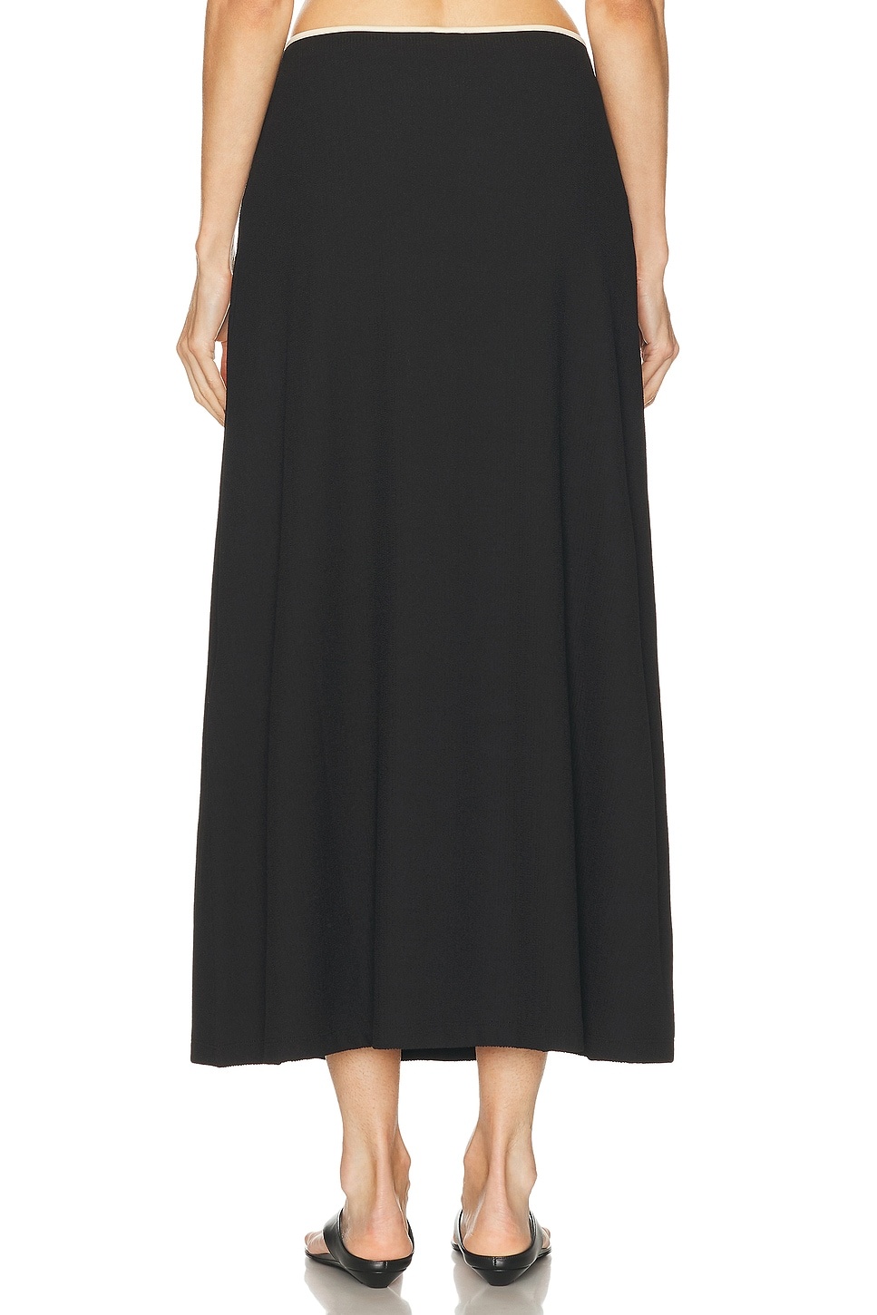 Crinkle Keel Midi Skirt - 4